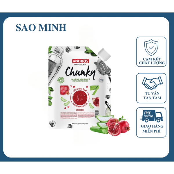 Mứt Chunky Lựu Nha Đam 1Kg